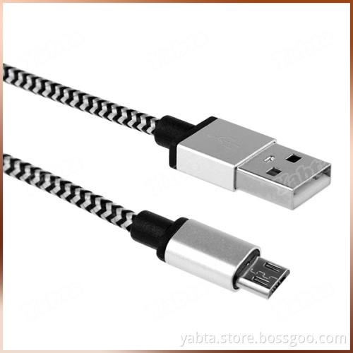 2015 Aluminum Braided Data Charging Cable For Iphone 6 USB Charger Cable